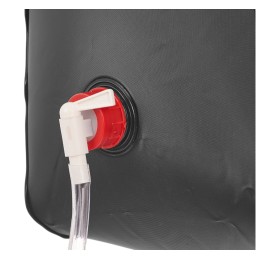 Solar camping shower for camping, field use, 40l