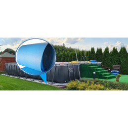 Sodo baseino kilimėlis su 3 cm storio putplasčio pagrindu