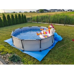 Sodo baseino kilimėlis, 3 cm storio, atsparus vandeniui, standžios putplasčio pagrindas