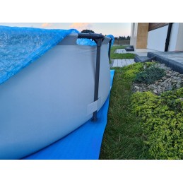 Sodo baseino kilimėlis, 3 cm storio, atsparus vandeniui, standžios putplasčio pagrindas