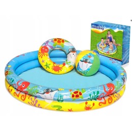 Bestway 51124 rinkinys su baseinu ir vinilo kamuoliuku