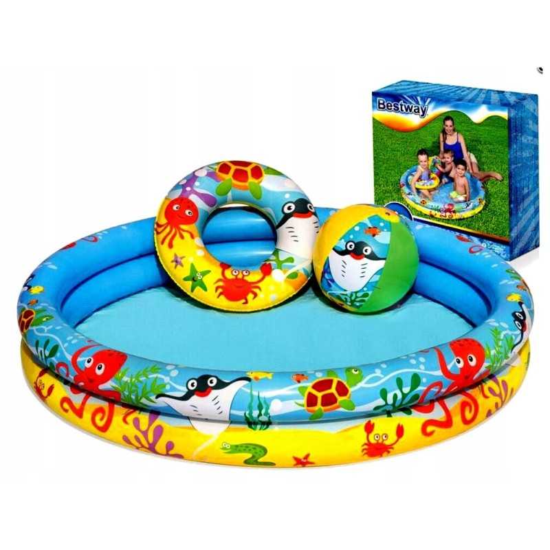 Bestway 51124 baseinas, vaikiškas baseinas, 122 cm