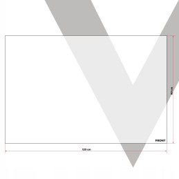 Gaubto užvalkalas iš agrotekstilės su nanosidabro priedais. gramas 65 g/m2.