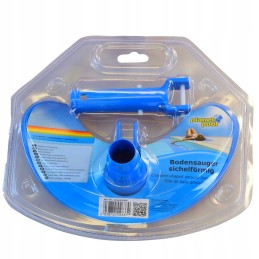 Pusapvalis dulkių siurblys, baseino dugno šepetys