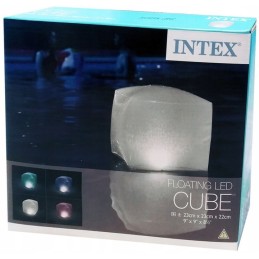 Peldošās LED kuba lampas krāsas maiņas intex 28694
