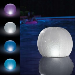 Peldošā LED krāsu maiņas lampa intex 28693