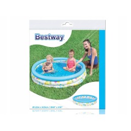 Pripučiamas vaikiškas baseinas vaikams 122x25 bestway 51009