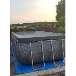 Putplasčio kilimėlis sodo baseinui, pogrindys, storas, 3 cm, standus, 1 m2