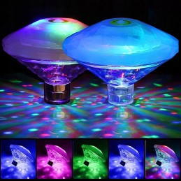 Basseini LED-purskkaevulambid veealused valgustid 7 režiimi