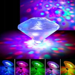 Värviline veealune LED-basseinivalgusti lamp
