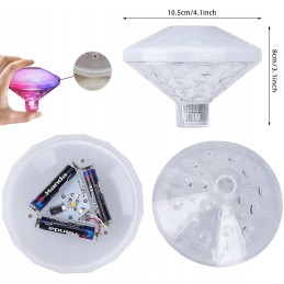 LED lempa povandeninio baseino apšvietimas IP68 7 režimu