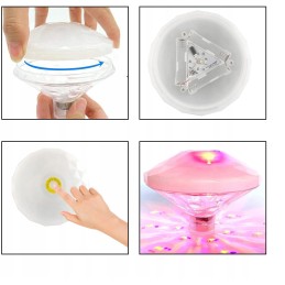 LED-lamp veealuse basseini valgustus IP68 7 režiim