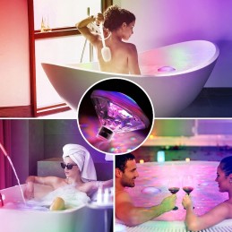 Led lamp underwater pool lighting ip68 7 modes