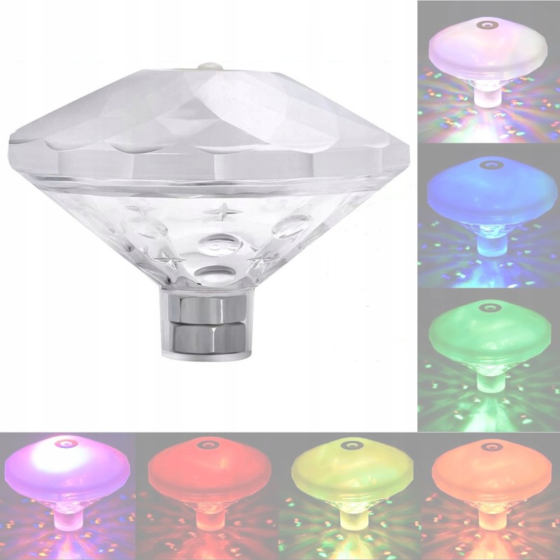 Basseinilamp mullivannile bestway rgb led lamp