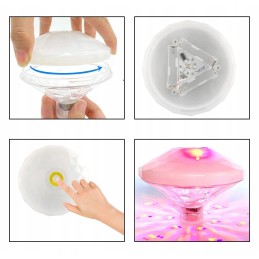 Basseinilamp mullivannile bestway rgb led lamp