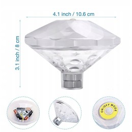 Basseinilamp mullivannile bestway rgb led lamp