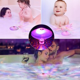 Bestway RGB 7 LED IP68 sūkurinė baseino lempa