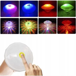 Baseino lempos apšvietimas 7 režimų LED lempa IP68