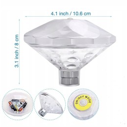 Basseinilambi valgustus 7 režiimi LED lamp IP68