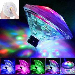 RGB basseinilamp vannile, 7 režiimi, 3 patareid