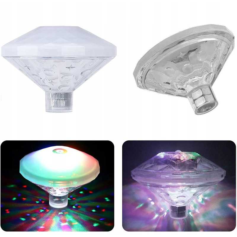 LED lempos apšvietimas povandeniniam sūkuriniam baseinui