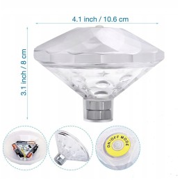 LED lempos apšvietimas povandeniniam sūkuriniam baseinui