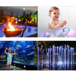 LED lempos apšvietimas povandeniniam sūkuriniam baseinui