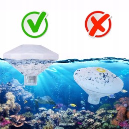 Zemūdens peldbaseina apgaismojums, LED RGB, 7 krāsas