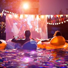 Pool lighting underwater pool led rgb 7 colors