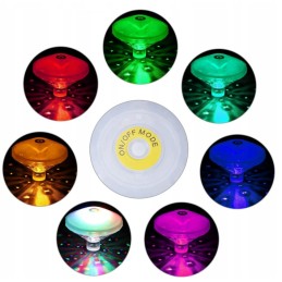 Basseinivalgustus 7 LED-valgustusrežiimiga