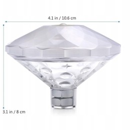 Baseino apšvietimas su 7 LED apšvietimo režimais