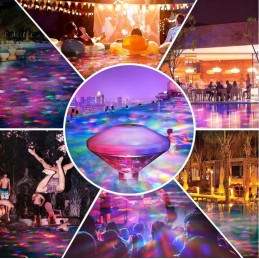 Pool Lighting with 7 LED Lighting Modes
