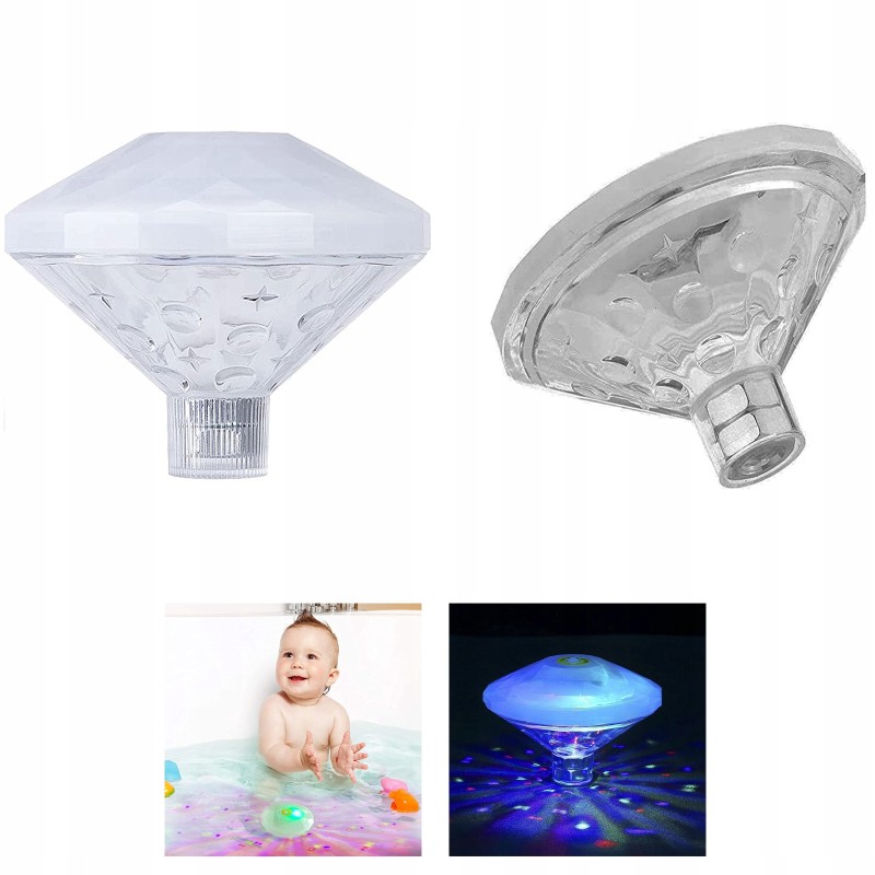 LED lempos apšvietimas povandeniniam sūkuriniam baseinui
