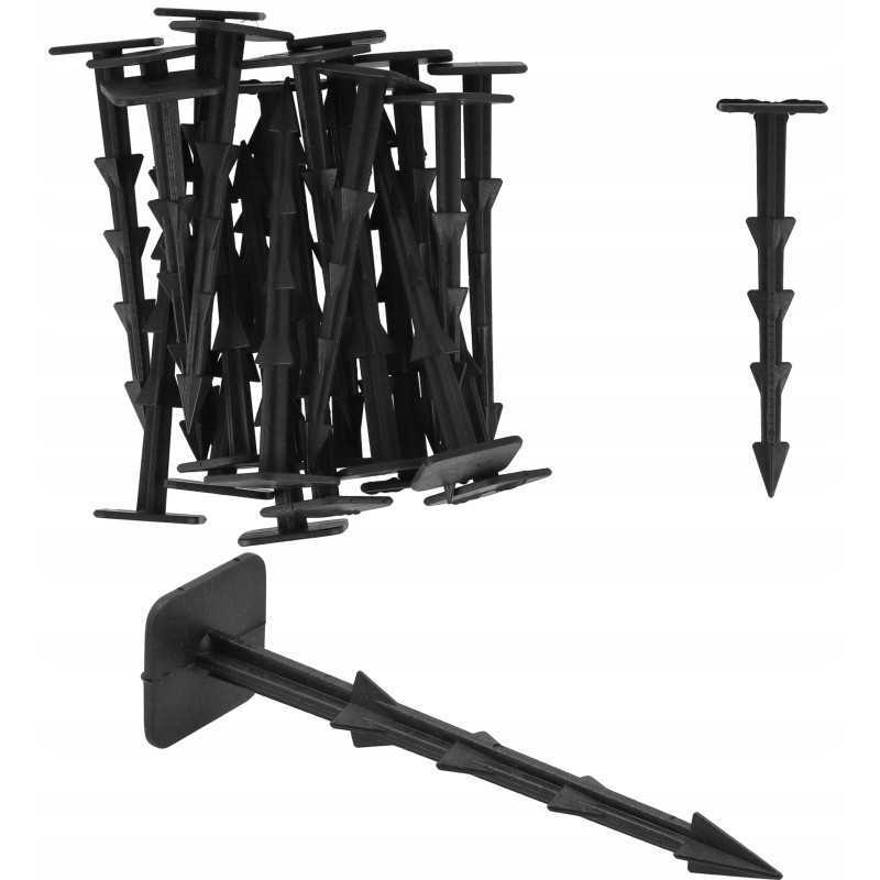 Smeigtukai, inkarai 150mm 25vnt neaustiniams audiniams ir sodo kraštams tvirtinti