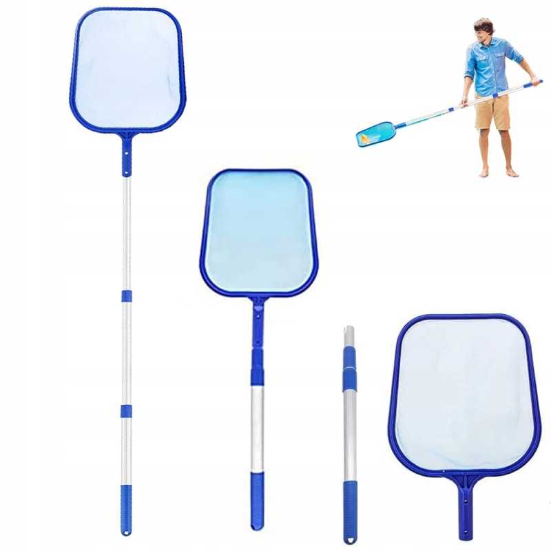 Nuleidimo tinklelis, sietelis, tinklas baseino valymui nuo šiukšlių