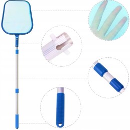 Nusileidimo tinklas, kolektorius, sūkurinės vonios baseino valymo tinklas, baseino lazda