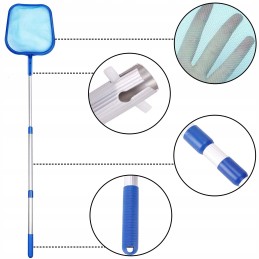 Baseino tinklas su teleskopine rankena, 136 cm