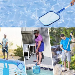 Baseino valymo tinklas, bakas, tinklelis teršalams sugauti SPA baseinui