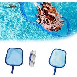 Tinklas teleskopiniam baseinui, baseinas 28 41 5 cm, šviesiai mėlynas