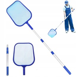 Baseino tinklas, kolektorius, baseino tinklas, teleskopinis stulpas, 136 cm