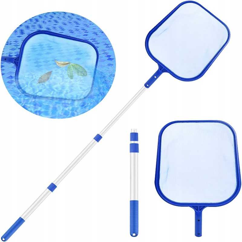 Tinklelis, baseino valymo filtras, nusileidimo tinklelis, sūkurinės vonios kolektorius, baseino lazda