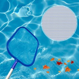 Baseino valymo tinklo rinktuvas ir baseino tūpimo tinklas