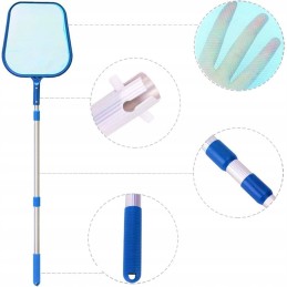 Baseino valymo tinklo rinktuvas ir baseino tūpimo tinklas