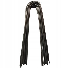 Metaliniai smeigtukai įvairių tipų agrotekstilei, agrotekstilei ir geotekstilei tvirtinti prie žemės, taip pat smeigtukai kurmių