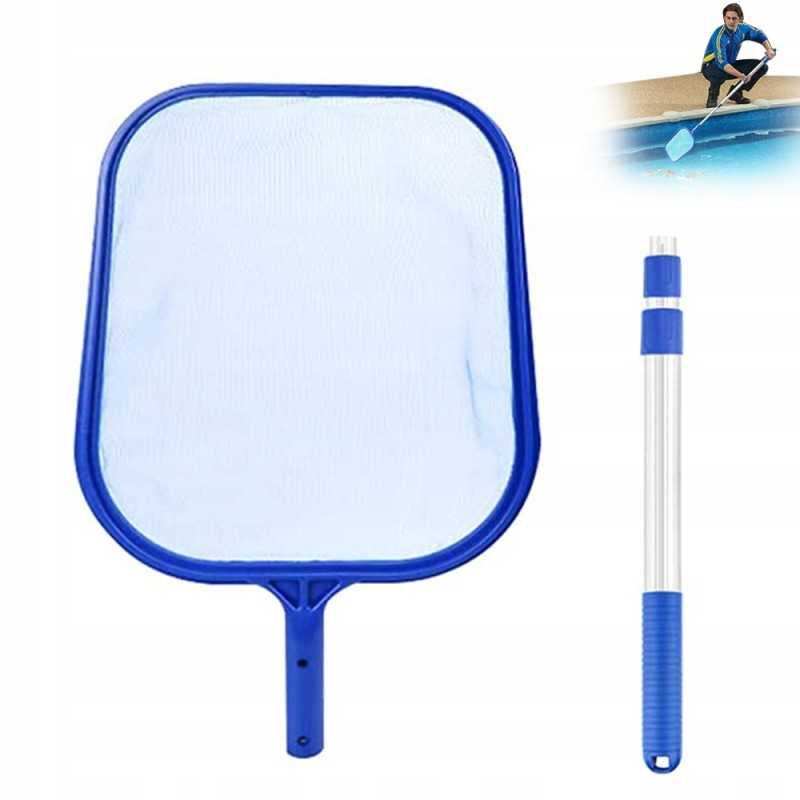 Tinklelis baseino valymui, nešvarumų šalinimui, 136 cm