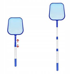 Tinklinis filtras vandens baseinų valymui su 136 cm strypu