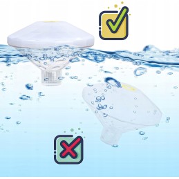 Pool light 7 modes led 36h ip68 party bath