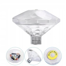 Vandeniui atspari RGB LED lempa baseinui 1 vnt