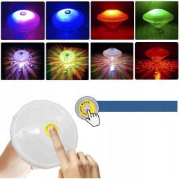 Vandeniui atspari RGB LED lempa baseinui 1 vnt
