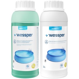 Baseino chemikalai, koaguliantas, antimetalinis vanduo, dumbliai, dumblių agentas, 1l